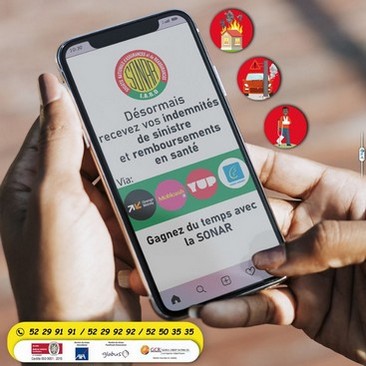 Indemnités de sinistre et remboursements en santé payables à distance